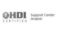 HDI Certified Support Center Analyst